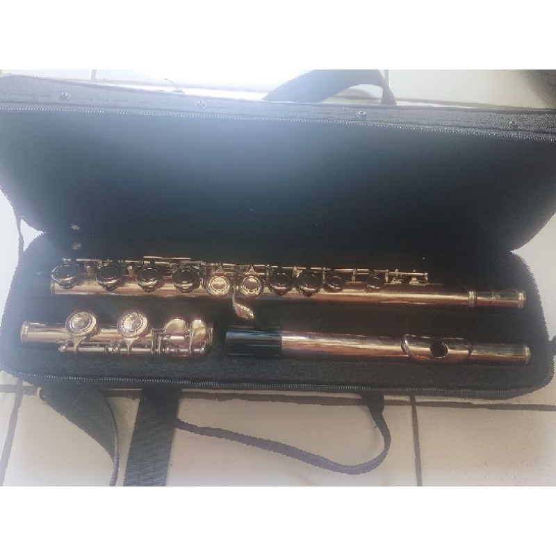 flute nikel merek dluxe