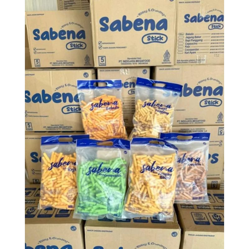 

sabena stick snack sabena stick 1 karton mix rasa isi 5 kantong