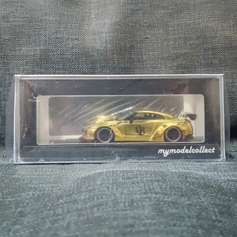 My Model Collect LBWK Nissan GTR R35 Chrome Gold