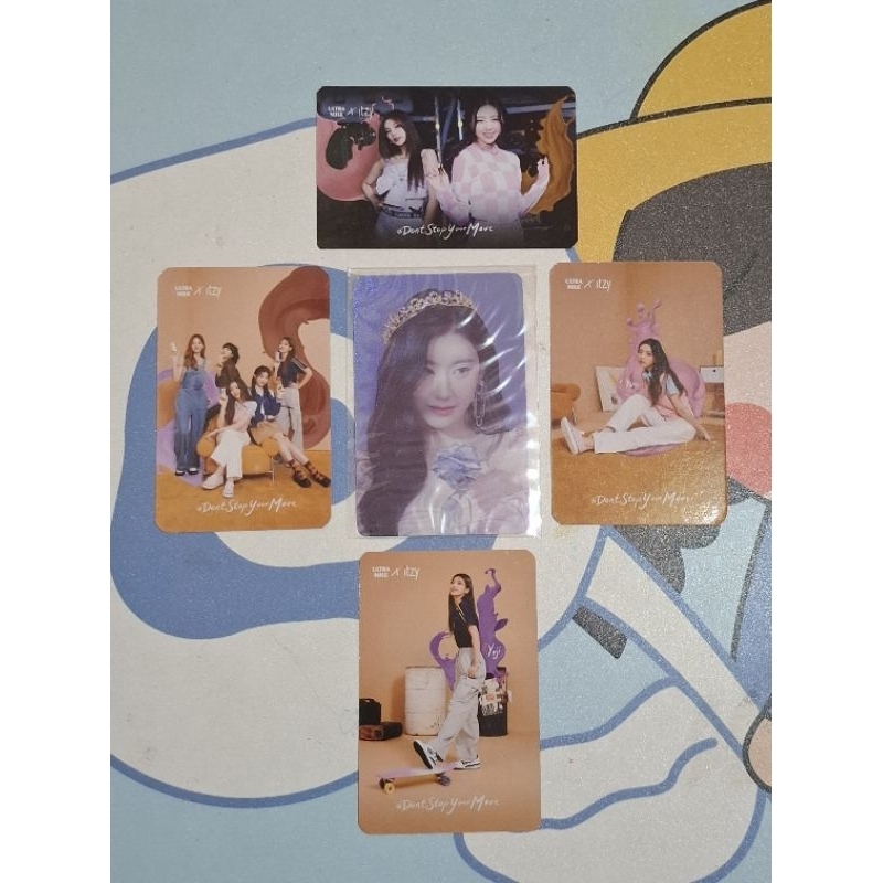 Photocard Itzy Chaeryeong Benefit Musicplant Checkmate