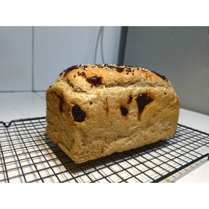 

Roti Gandum Kurma Raisin (Bebas Gula, Susu,Telur,Butter)