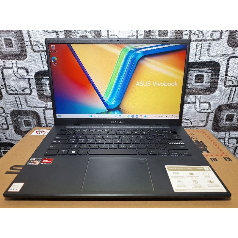 laptop asus VivoBook Go 14 Amd Ryzen 3 ram 8gb ssd layar FHD backlit keyboard garansi resmi okt 2025