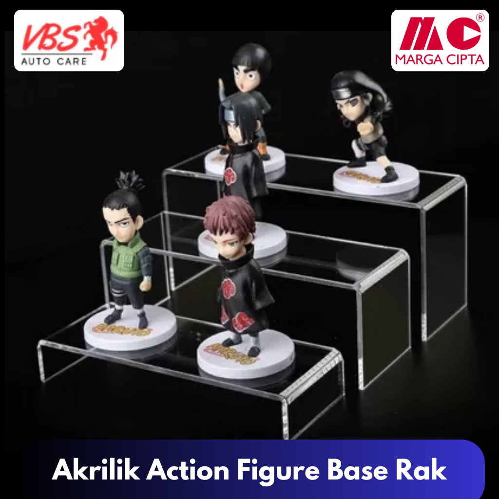 Akrilik Action Figure Base Rak