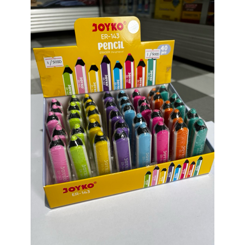 

Penghapus Joyko bentuk pensil