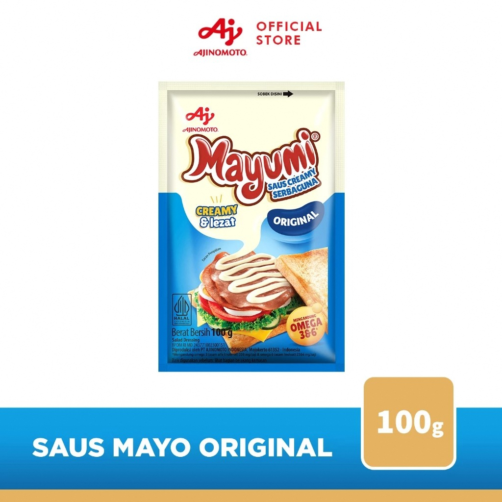 

MAYUMI® Mayonaise Saus Mayo Original 100g