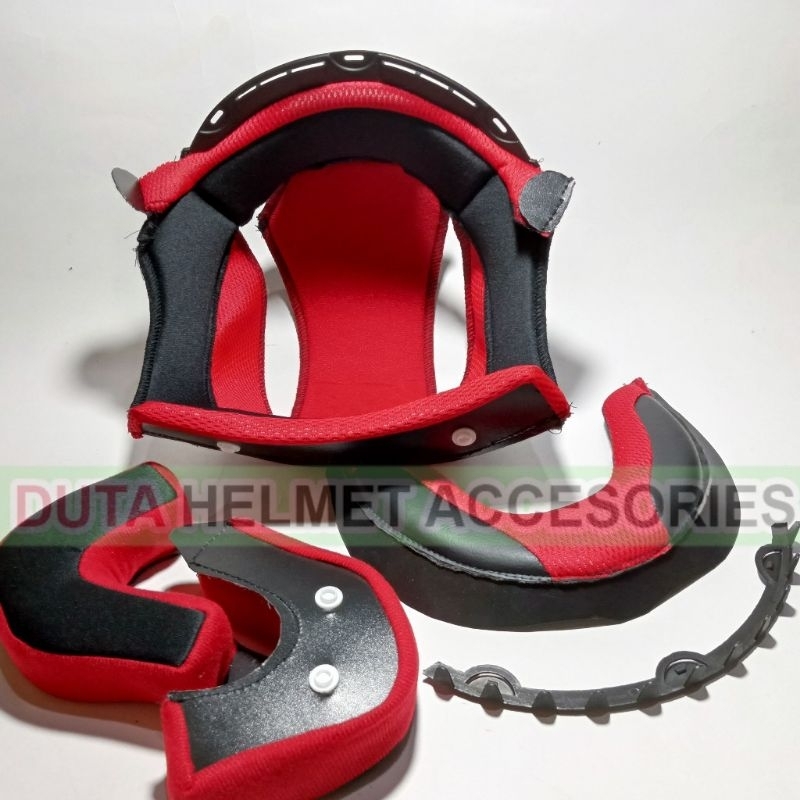 BUSA helm KYT Dj Maru PIPI SAMPING HELM KYT DJ MARU FULLSET SET size L M XL S cod