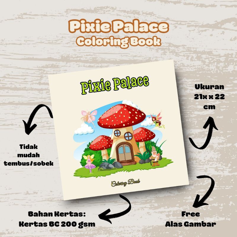 

Coloring Book | Coloring book pixie palace | Coloring book for adults | Coloring book aesthetic