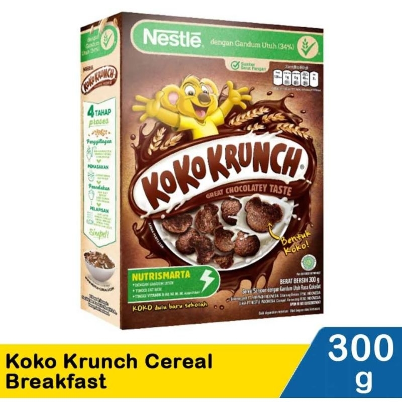 

Nestle Koko Krunch Cereal Breakfast 300g exp September 25