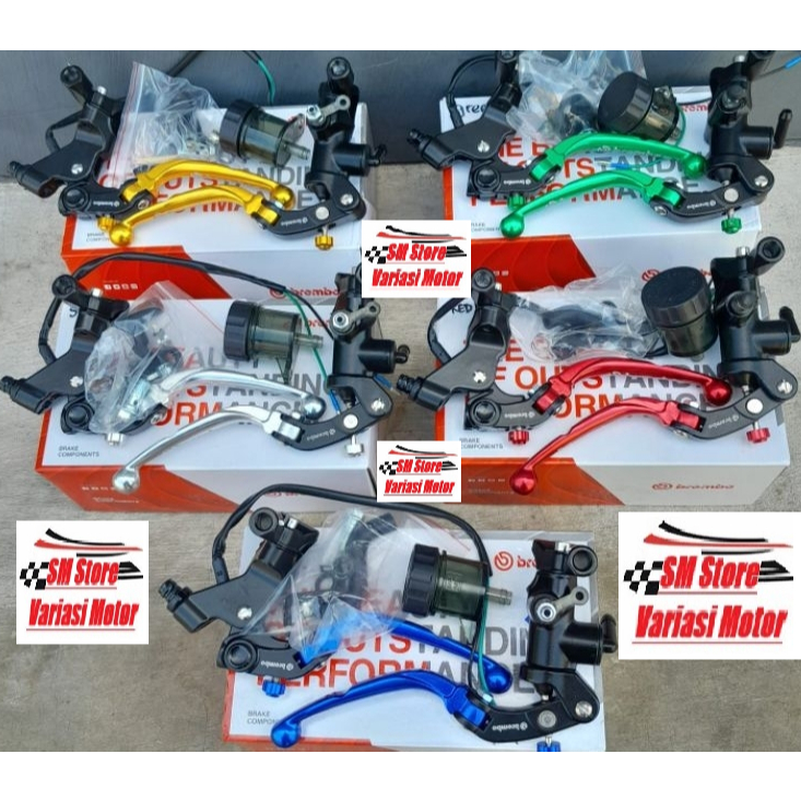 MASTER REM RADIAL MODEL S1 RCB SET KANAN KIRI UNIVERSAL MIO BEAT VARIO SCOOPY RX KING R15 R25 FU NIN