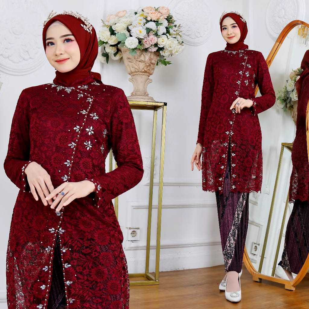 Kebaya Janggan / Kebaya Best Seller /Kebaya Modern / Kebaya Brukat / Kebaya Janggan Brukat /Kebaya W