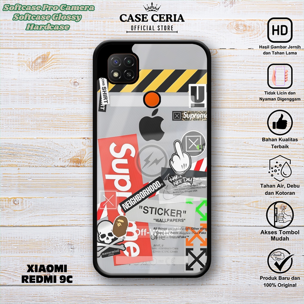 Case Xiaomi Redmi 9C - Casing Redmi 9C ( Aesthetic ) – Softcase Pro Camera Redmi 9C – Silikon Case