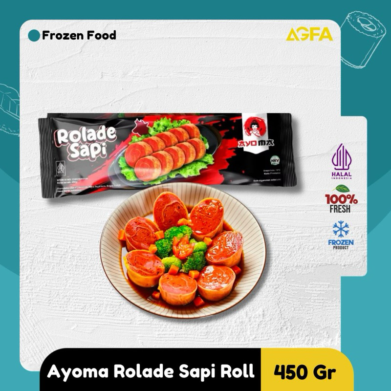 

AYOMA ROLADE SAPI ROLL 450GR