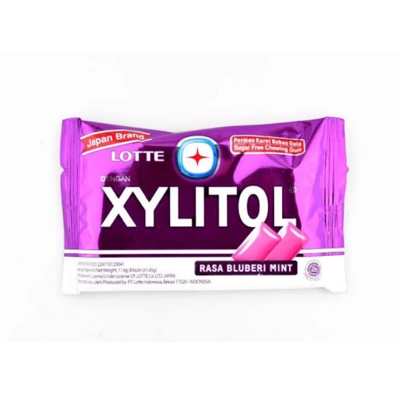 

LOTTE XYLITOL RASA BLUBERI MINT