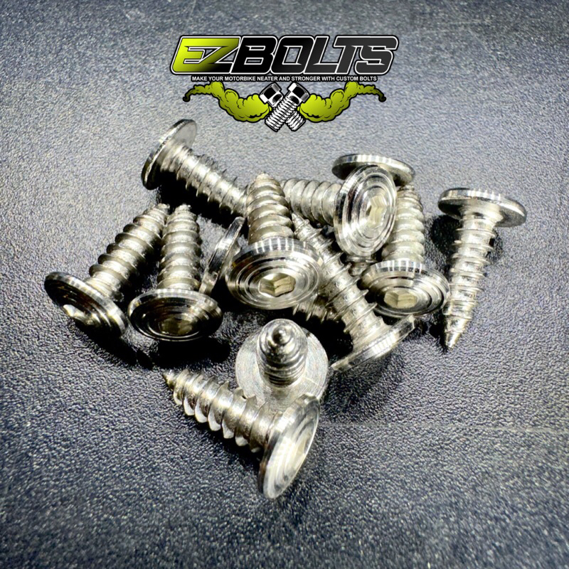 BAUT STAINLESS SKRUP M5 x 15 PLAT