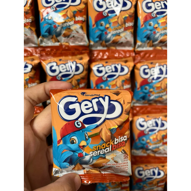 

GERY WAFER ROLL BANTAL GERY 500 an kemasan renceng isi 10 pcs