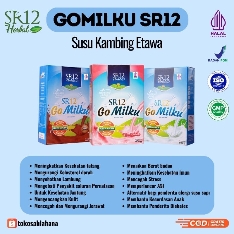 

SR12 Go Milku Susu Kambing Etawa