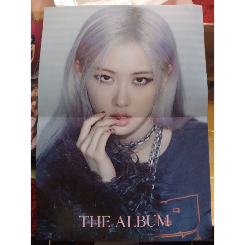 poster blackpink official Rose'