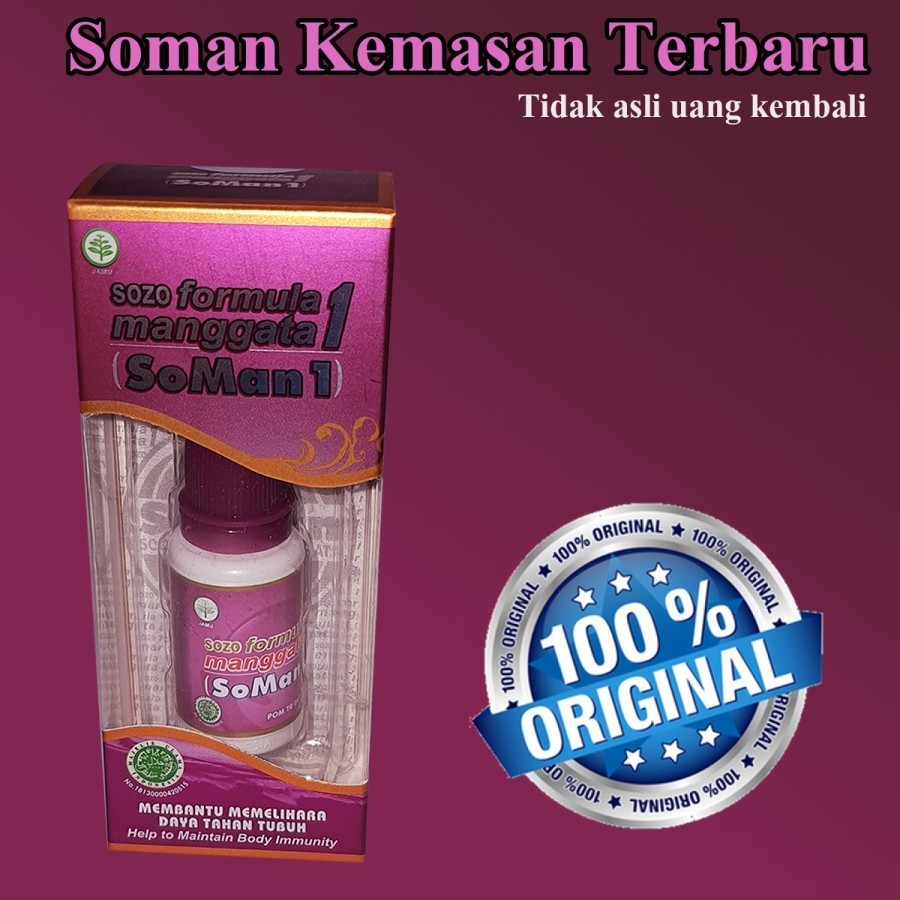 

SOMAN Sozo Manggata - Jamu Tetes 1x15ML