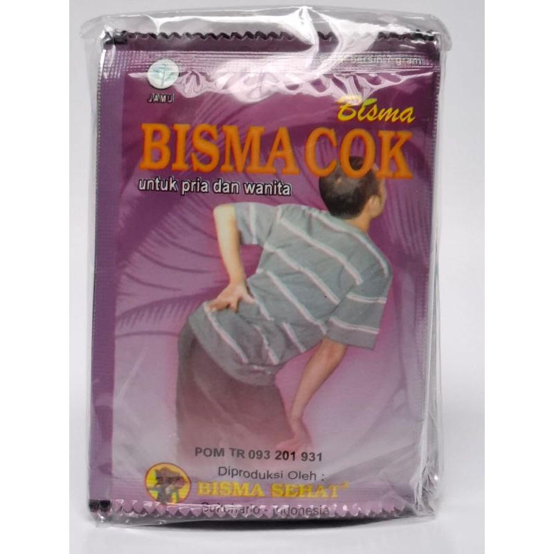 

Jamu Encok Bisma Sehat /Jamu Bismacok kemasan baru pack isi 10sachet.