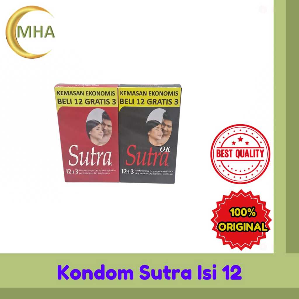 Sutra Kondom & Sutra Kondom OK Isi 12