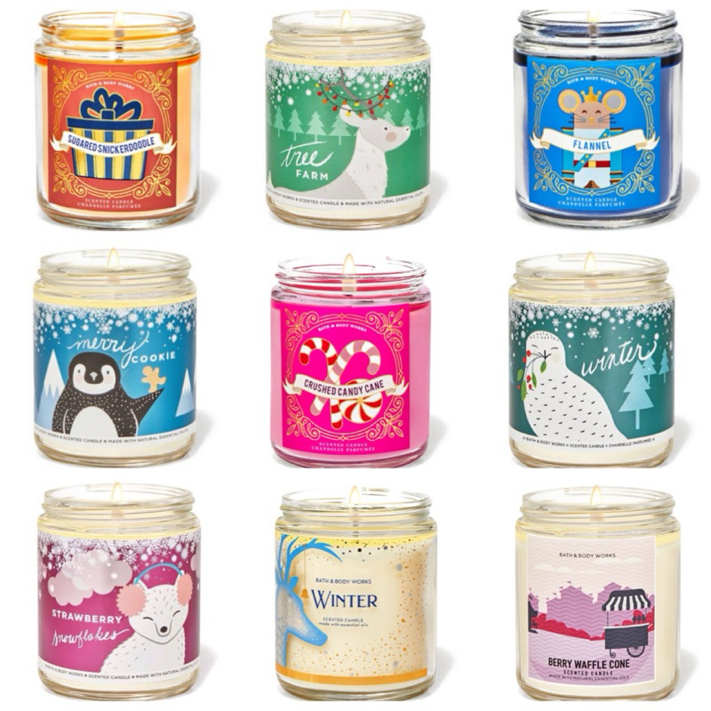 Sale BBW - Bath and Body Works - 1 Wick Candle