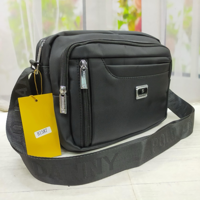 Tas selempang pria POLO DANNY H tas selempang polodanny Besar H asli model tidur