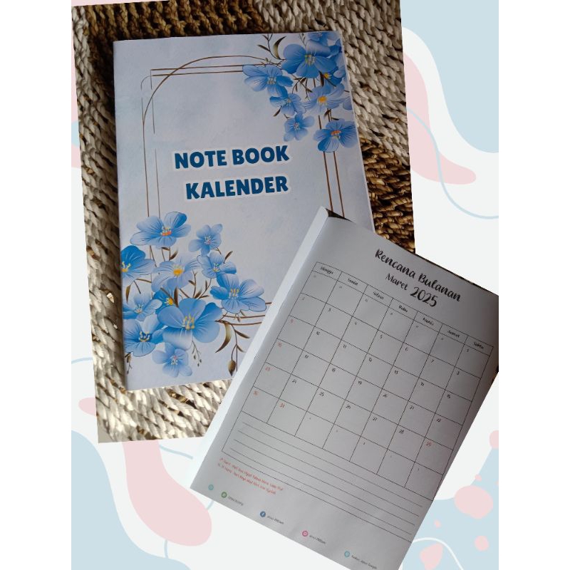 

Note Book Kalender Bisa Custom