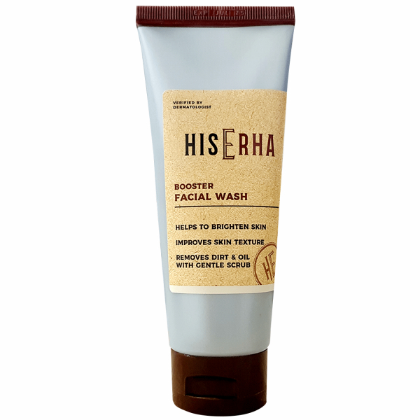 His Erha Booster Facial Wash 100g