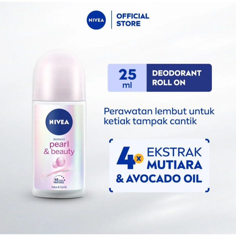NIVEA DEODORANT PEARL AND BEAUTY 50ml