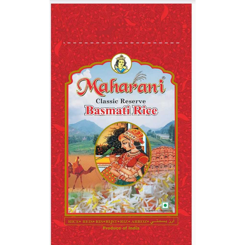 

MAHARANI CLASSIC RESERVE BASMATI RICE 5KG