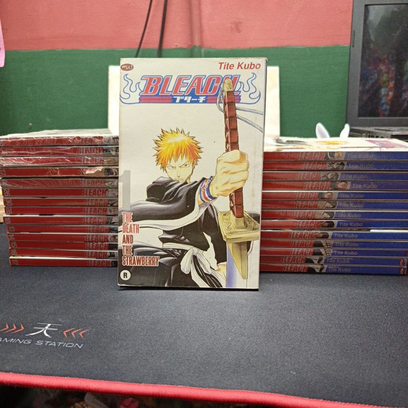 (bisa cod) komik Bleach cabutan lengkap preloved