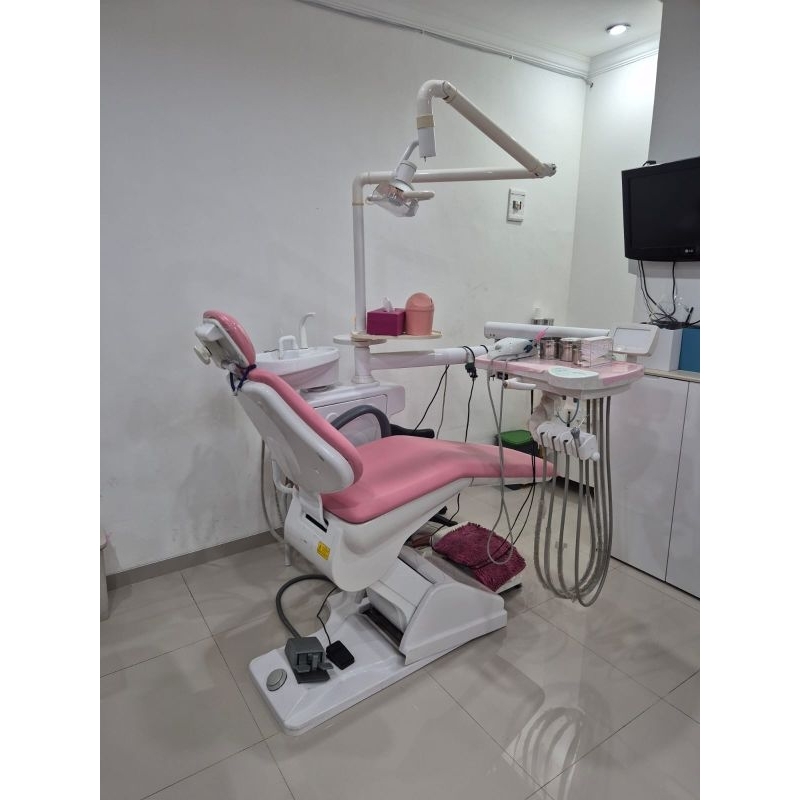 DENTAL UNIT SECOND CX 8000 LAMPU HALOGEN /DENTAL UNIT 2ND MURAH KOMPLETE