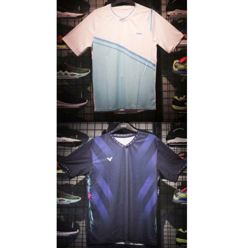 PROMO JERSEY BADMINTON IMPORT LINING VICTOR