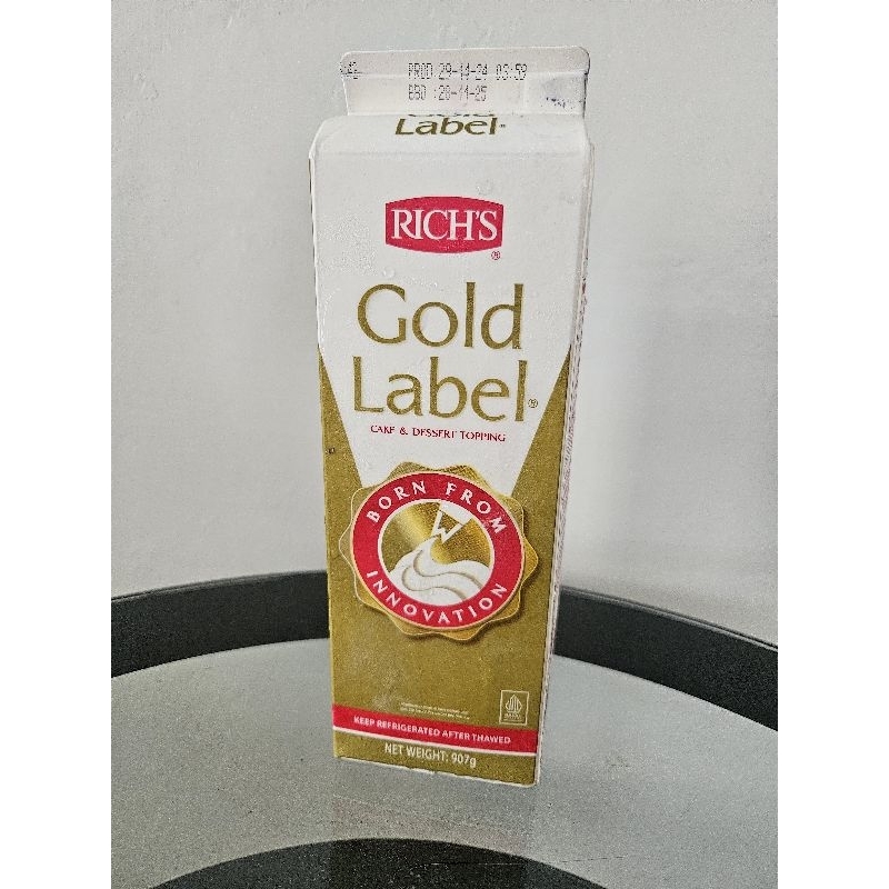 

Rich's Gold Label