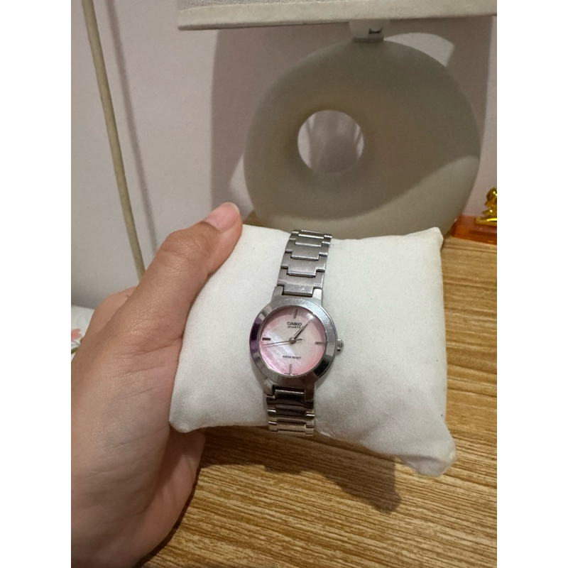 CASIO WATCH SILVER WATER RESIST (JAM VINTAGE MURAH)