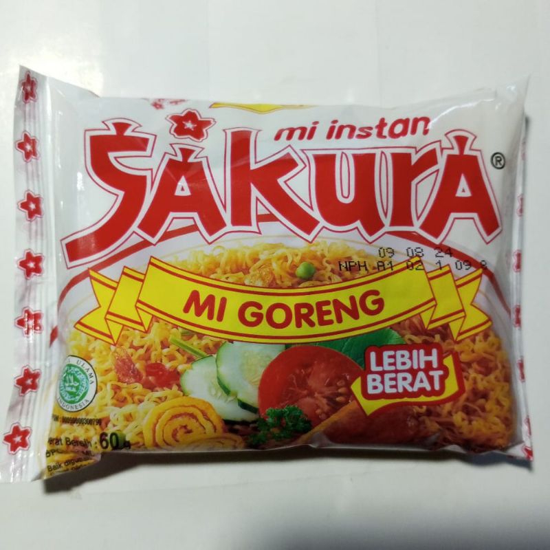 

Mie Sakura Goreng Harga 5pcs/bungkus