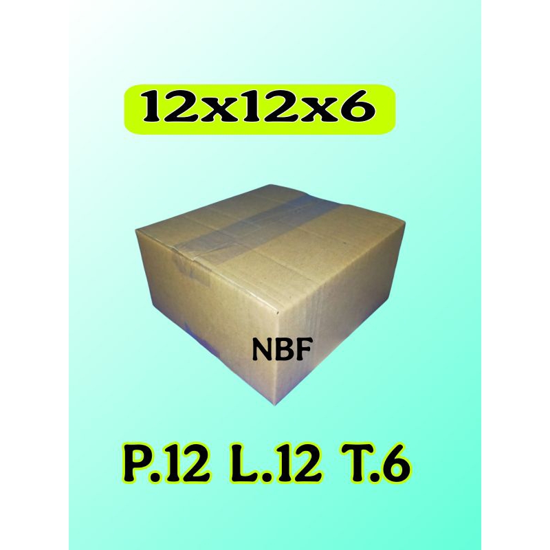 

kardus packing UK 12x12x6 kardus besar kardus kecil