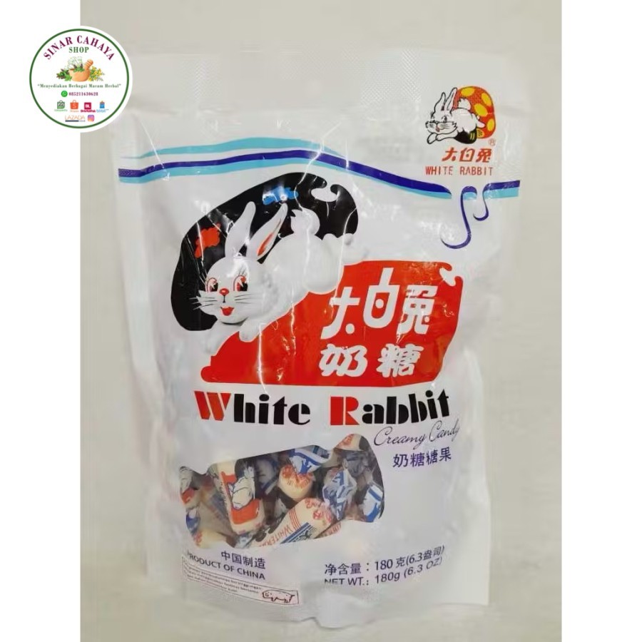 

[NEW] White Rabbit Creamy Candy 180gr / Permen Susu Kelinci Putih All Variant