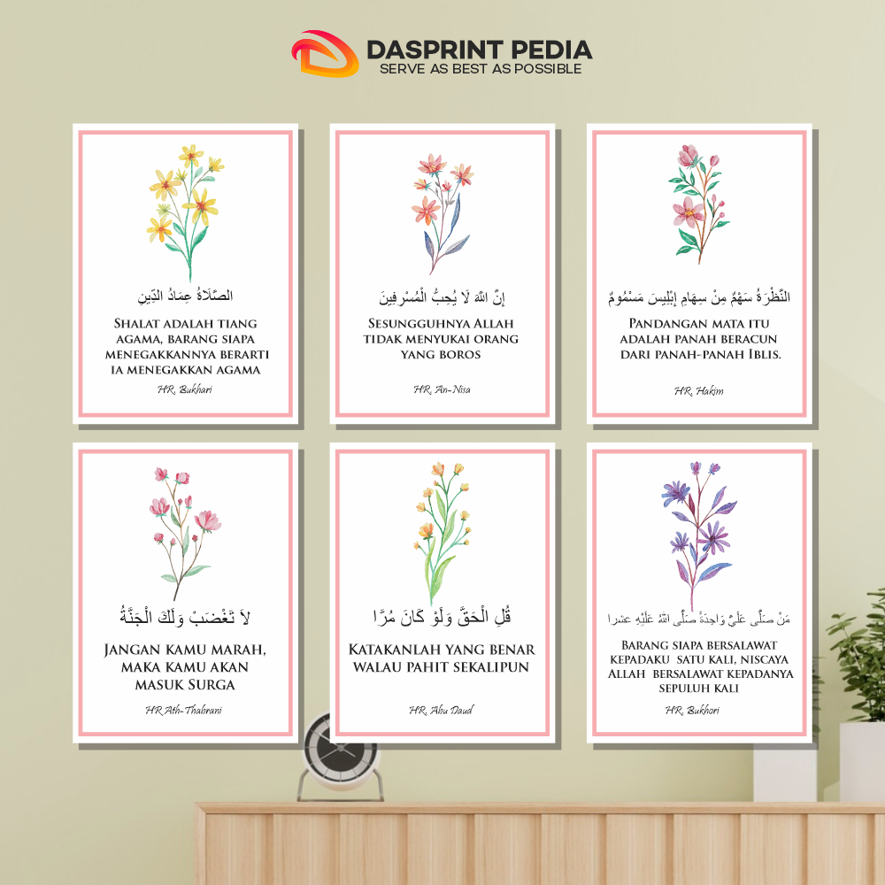 Hiasan Dinding Aestetik Kamar Hiasan Dinding Islami