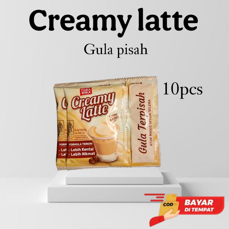 

kopi Cremelatte saset isi 10pcs dalam satu kemasan