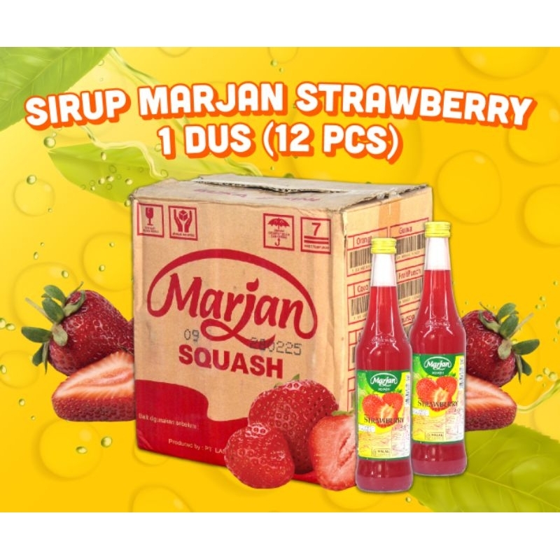 

Sirup Marjan Strawberry 1 dus 12 pcs 450gram