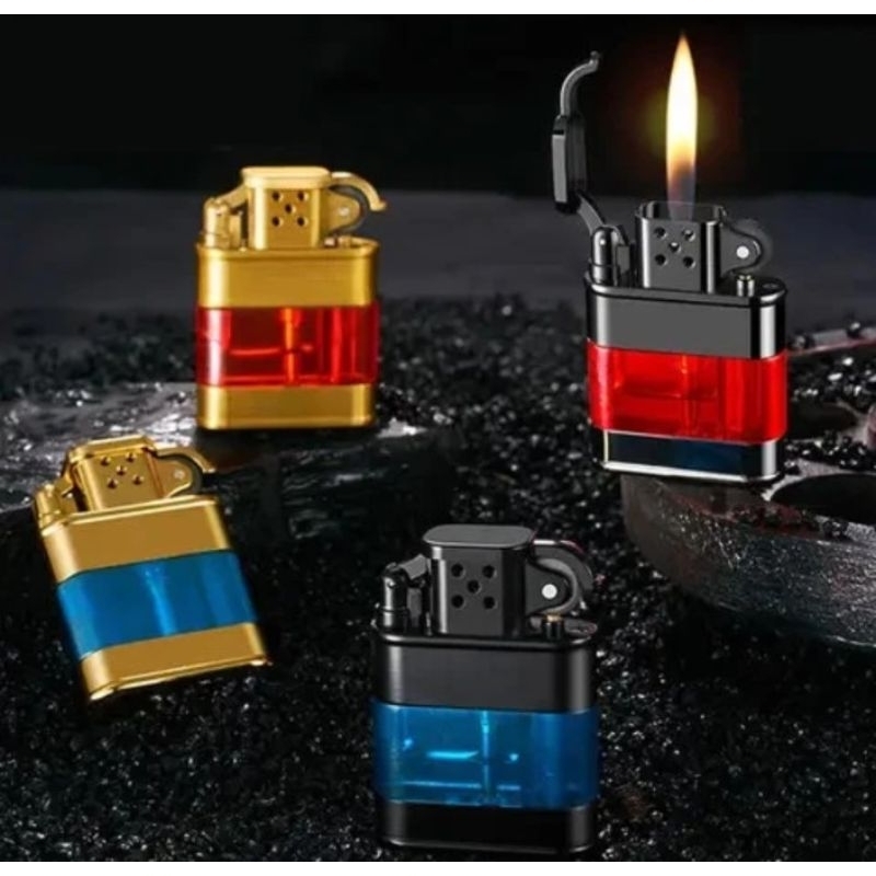 KOREK api Roda api gas transparan vintage korek api clasik