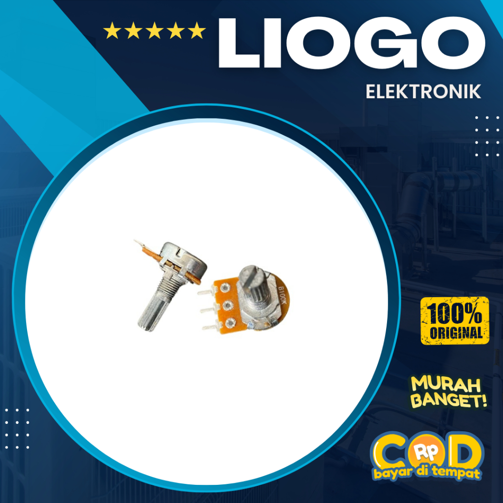 Potensio Mono 100K Putih Original