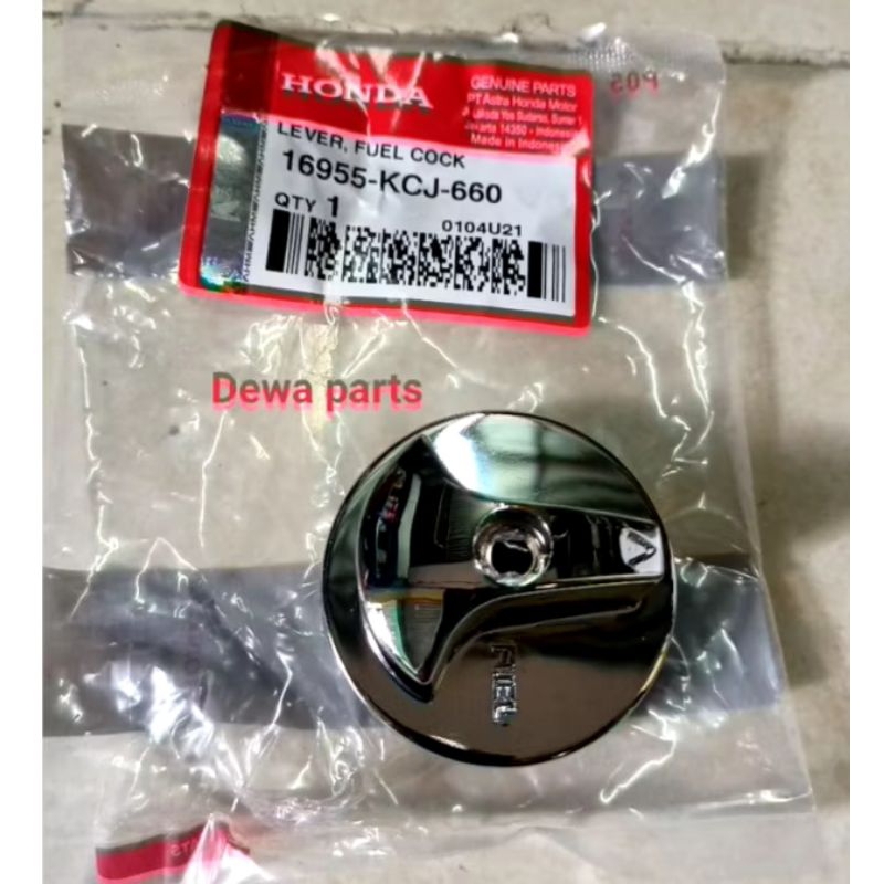 16955KCJ660 lever fuel cock tiger untiran puteran kran bensin tiger original ahm