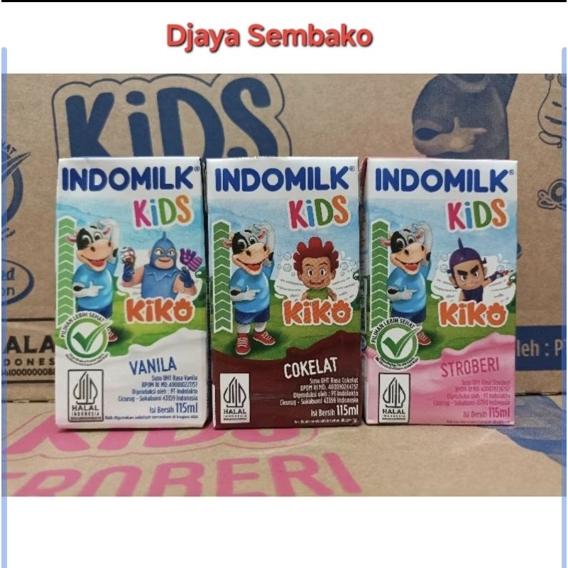 

PROMO dapat 4 pcs Susu Kotak Indomilk Kids Coklat Strowberry