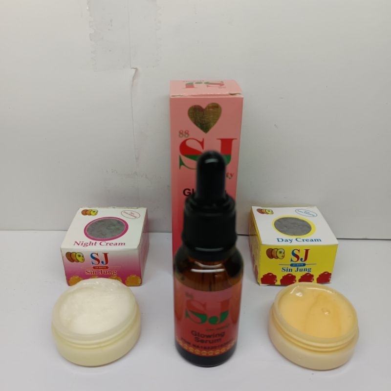 3in1 Cream SJ Beauty Serum Original BPOM