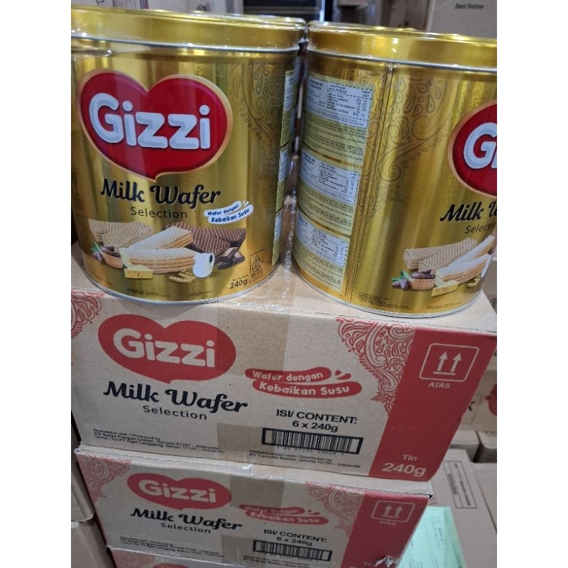 

Gizzi Milk Wafer Selection Isi: Water Kebakaran Sulu 240g