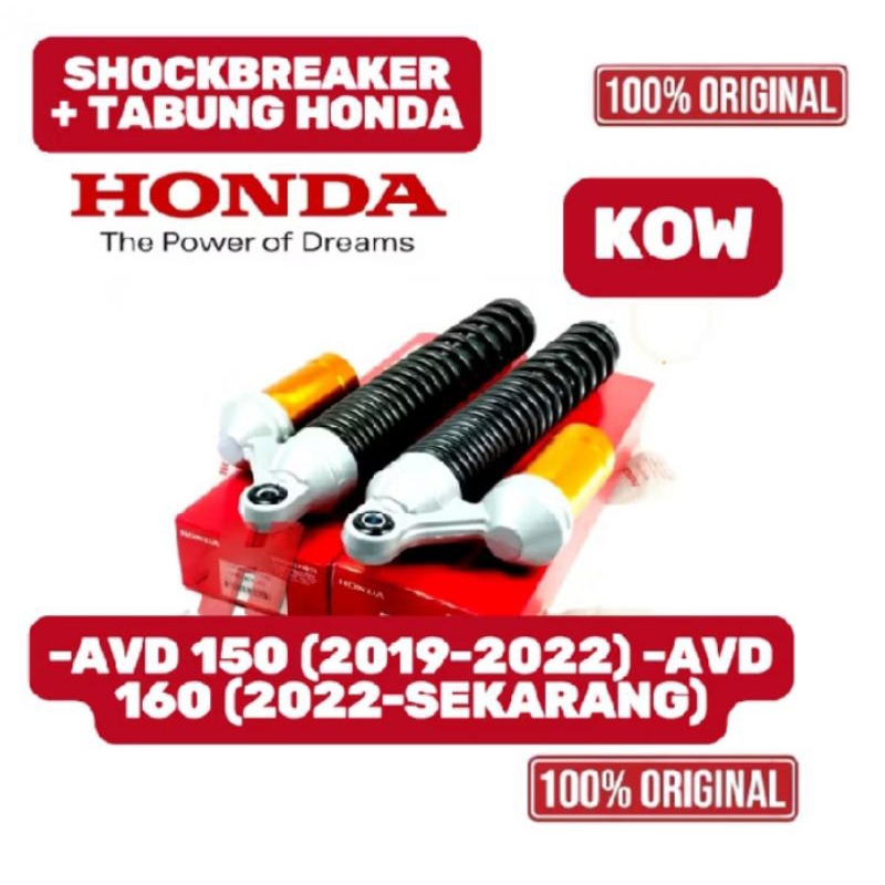 KOW ORIGINAL SHOCKBREAKER TABUNG KOW BELAKANG HONDA AVD 150 (2019-2023) HONDA AVD 160 (2022) HONDA P