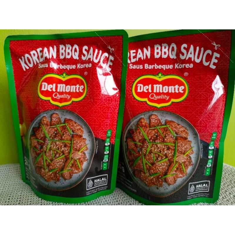 

MURAH DEL MONTE KOREAN BBQ SAUCE 250gr//Saus Barbeque Korea Korean BBQ Sauce
