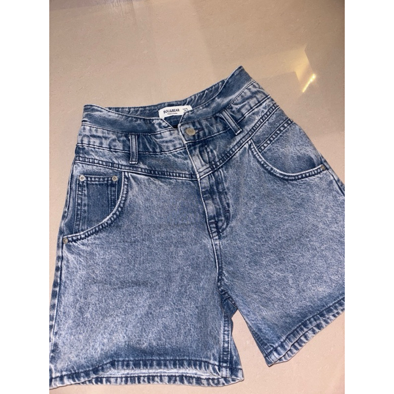 CELANA PENDEK JEANS PULL & BEAR ORIGINAL
